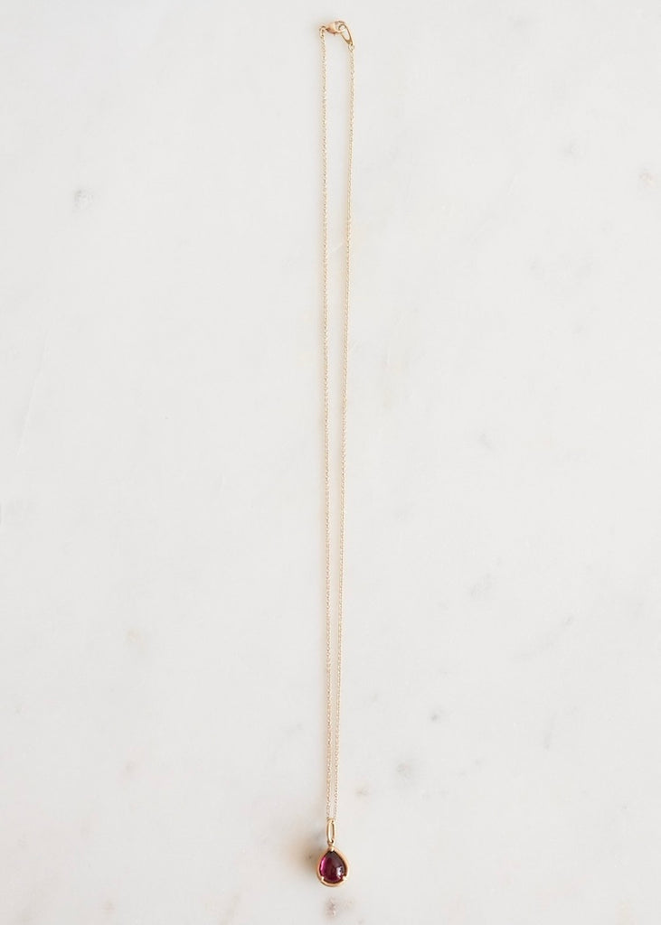 Marian Maurer | City Pendant | Pink Tourmaline | 18k