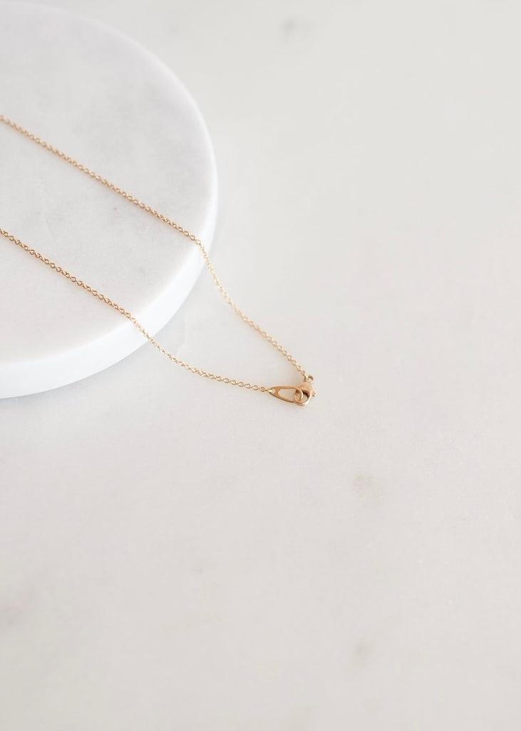 Marian Maurer | City Pendant | Teardrop Purple Sapphire | 18k