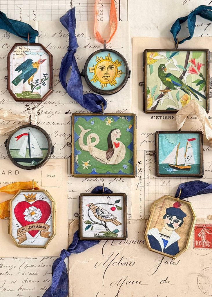 Maris Mirum | Clarus Sun | Vintage Locket Ornament