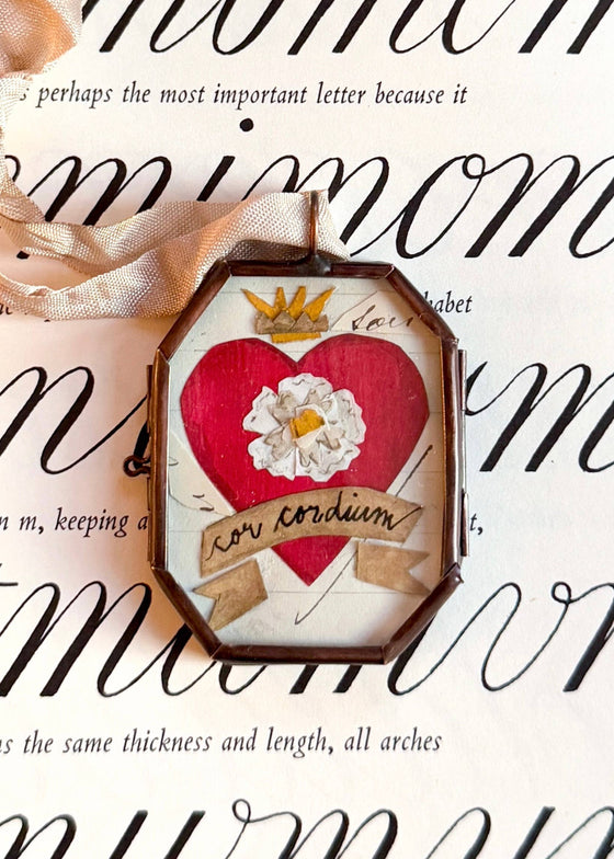 Maris Mirum | Cor Cordium | Vintage Locket Ornament