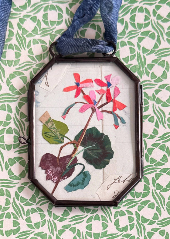 Maris Mirum | Geranium No. 1 | Vintage Locket Ornament