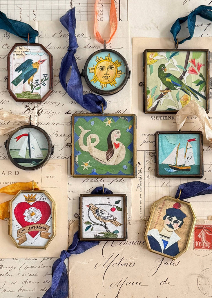 Maris Mirum | Meriwether | Vintage Locket Ornament