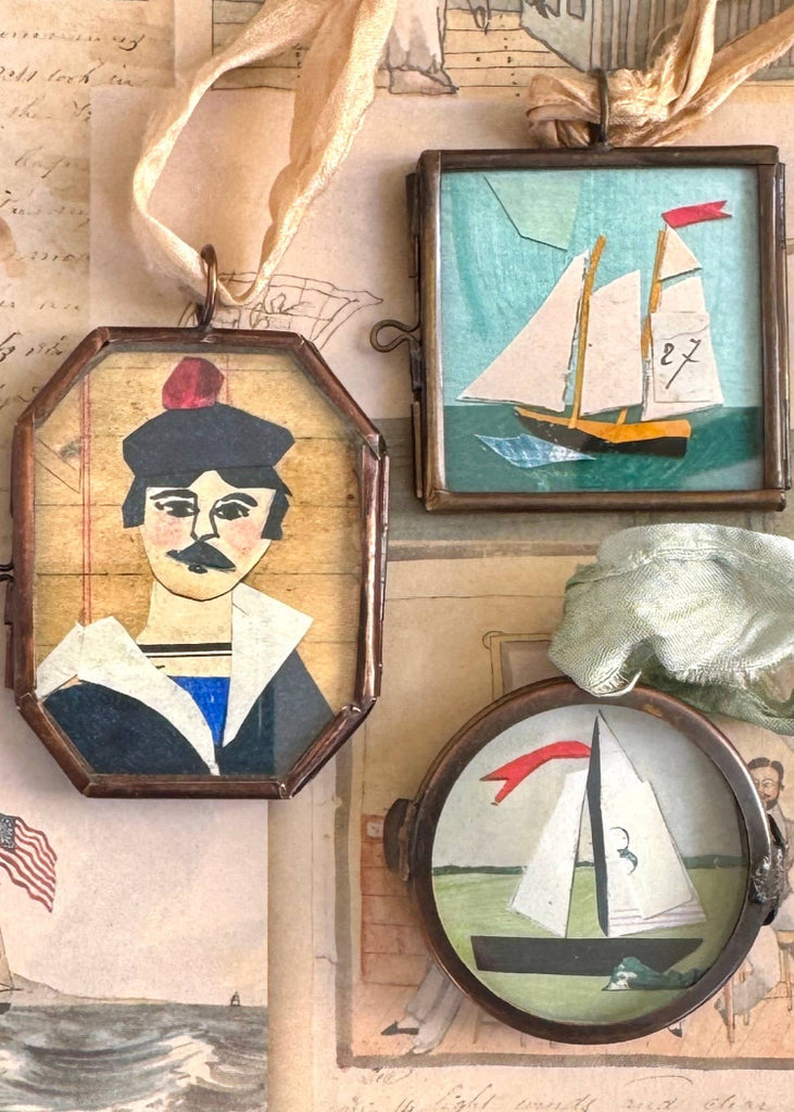 Maris Mirum | Salty Sailor | Vintage Locket Ornament