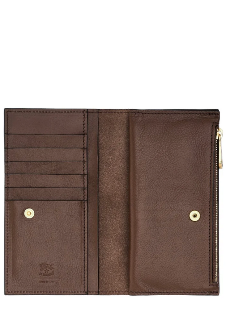 Il Bisonte | Storia Wallet | Marrone Tobacco