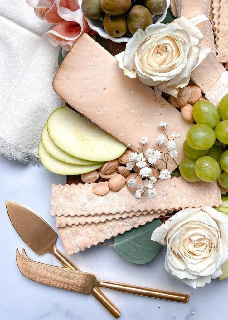 Matte Gold Cheese Knives