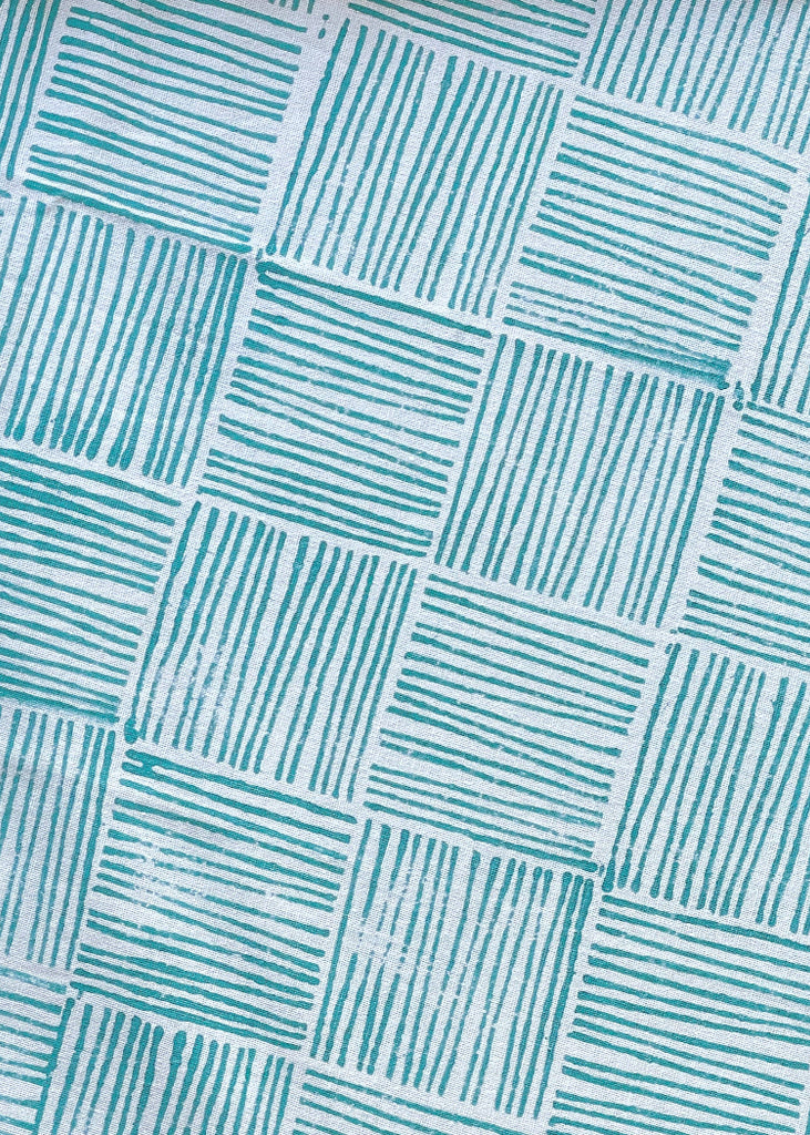 Mended | Table Runner | Saltwater Striped