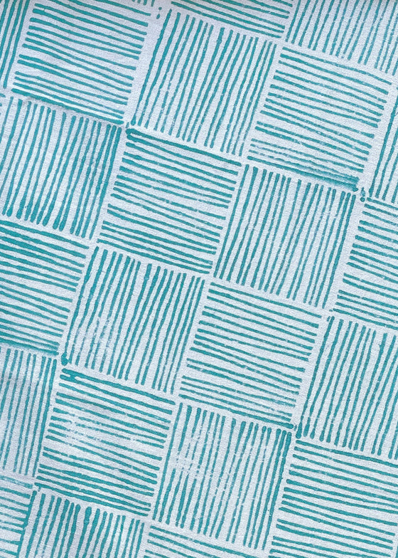Mended | Table Runner | Saltwater Striped