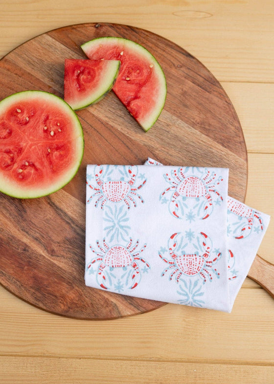Mended | Tea Towel | King Crab