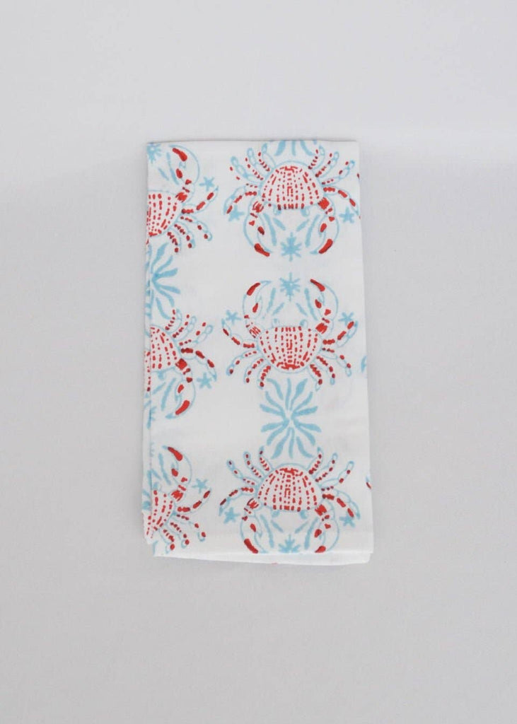 Mended | Tea Towel | King Crab