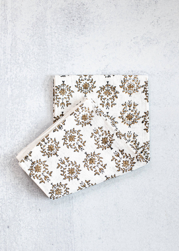 Mended | Tea Towel | Lotus
