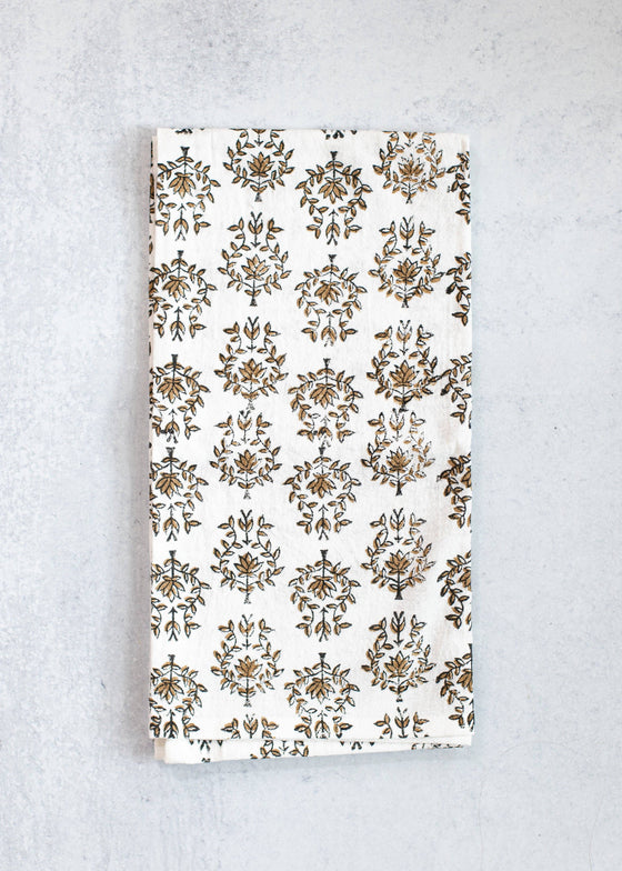 Mended | Tea Towel | Lotus