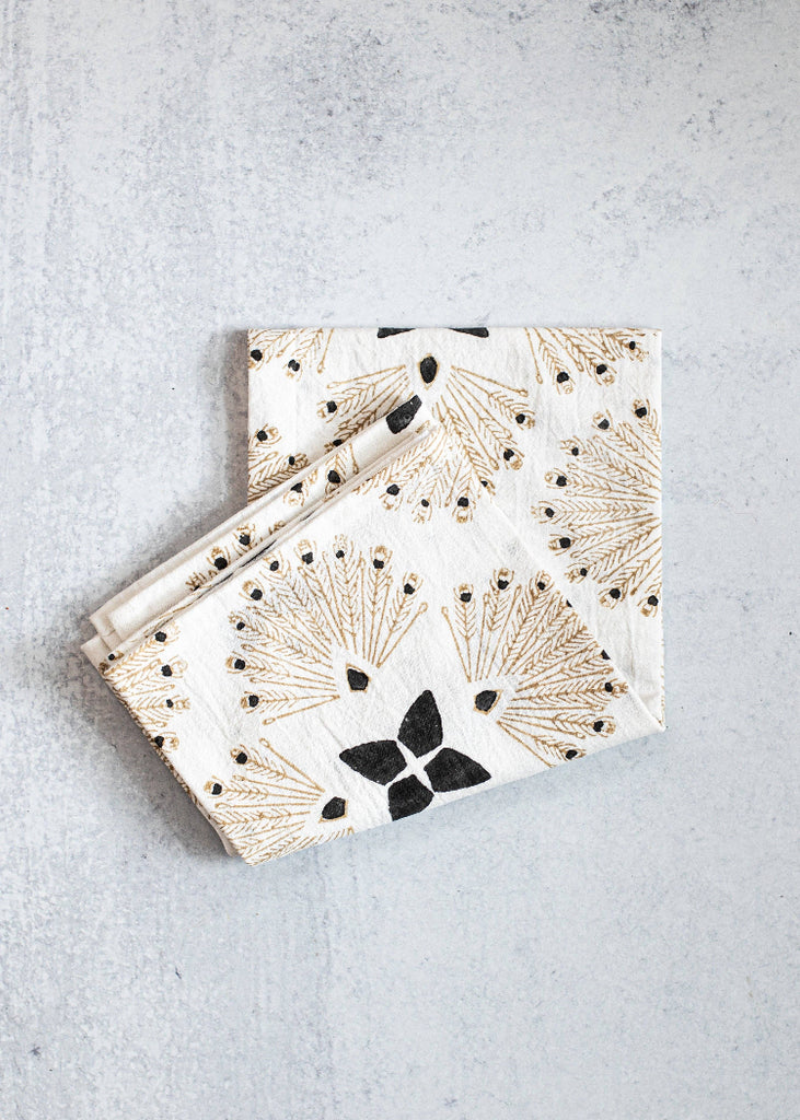 Mended | Tea Towel | Peacock Paradise