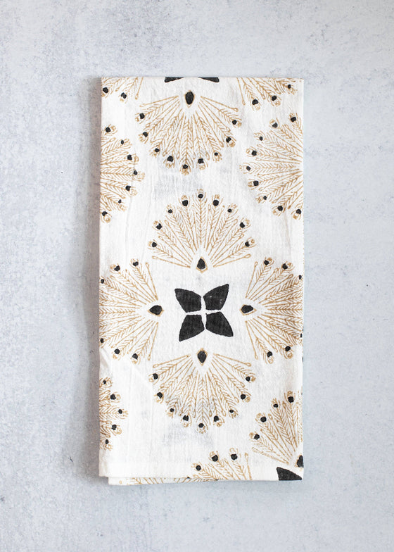 Mended | Tea Towel | Peacock Paradise
