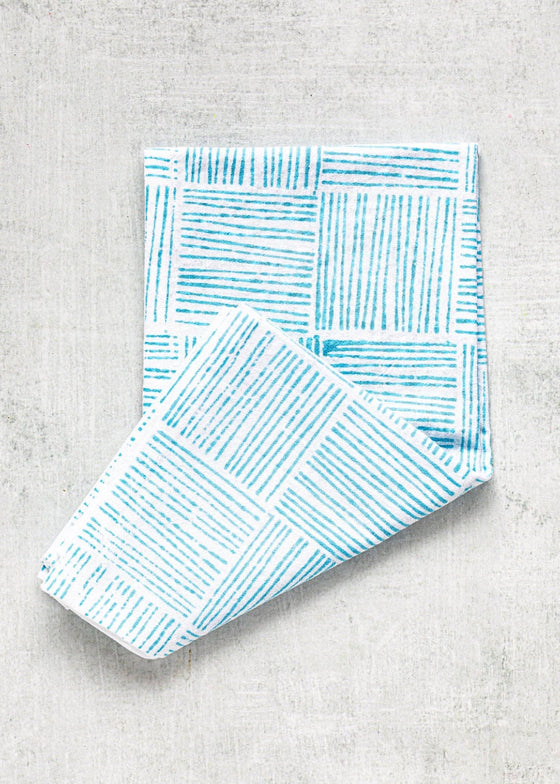 Mended | Tea Towel | Saltwater Striped