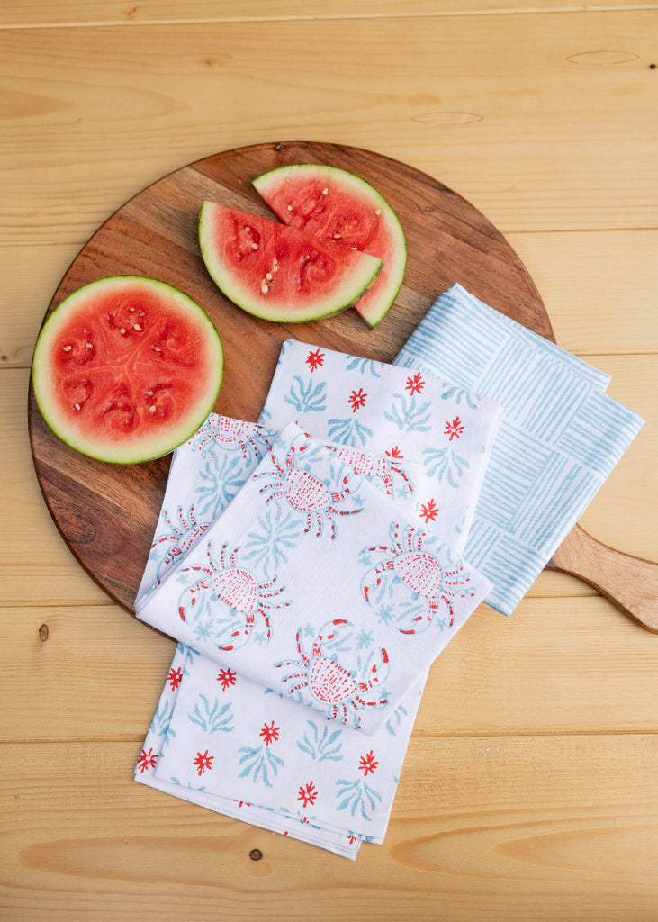 Mended | Tea Towel | Seagrass