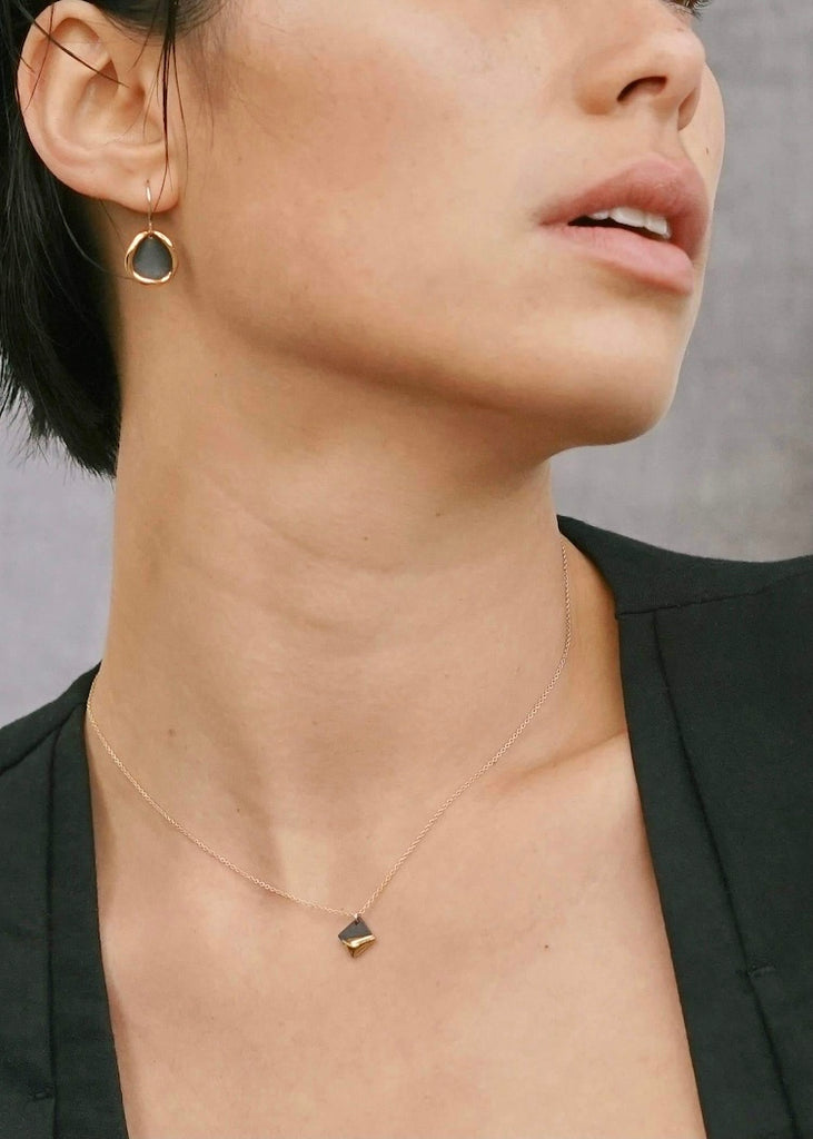 Mier Luo | Coral Reef Earrings Black