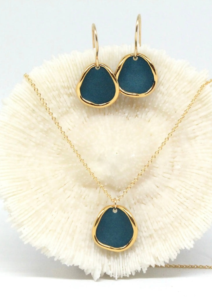 Mier Luo | Coral Reef Earrings Teal