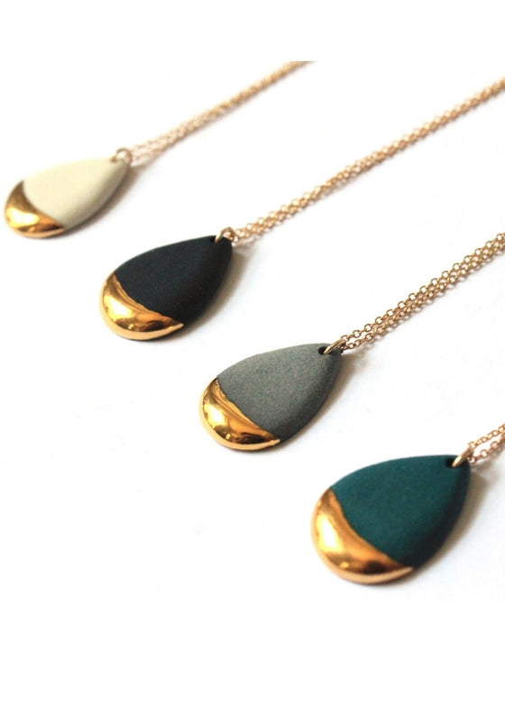 Mier Luo | Gold Dipped Teardrop Necklace