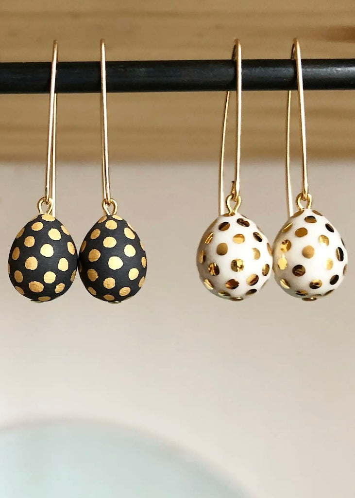 Mier Luo | Ladybug Teardrop Earrings