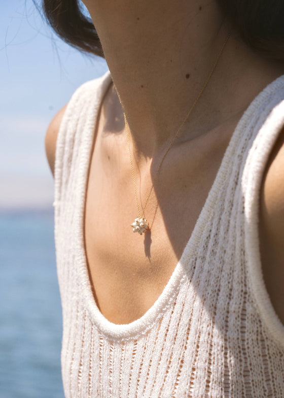 Mier Luo | Berry Necklace | White