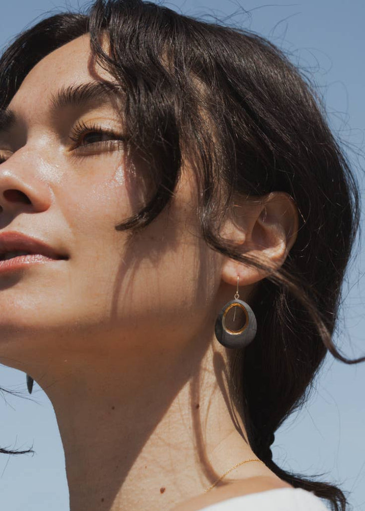 Mier Luo | Oasis Earrings | Black