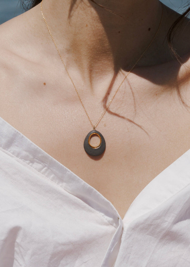 Mier Luo | Oasis Necklace | Black