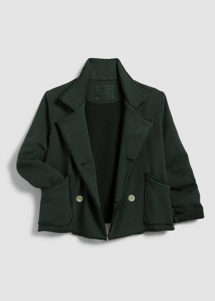 Frank & Eileen | Mini Belfast Cropped Peacoat - Evergreen