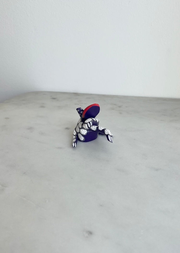 Mini Purple + White Frog - The Phoenix
