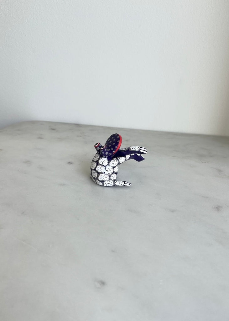 Mini Purple + White Frog - The Phoenix
