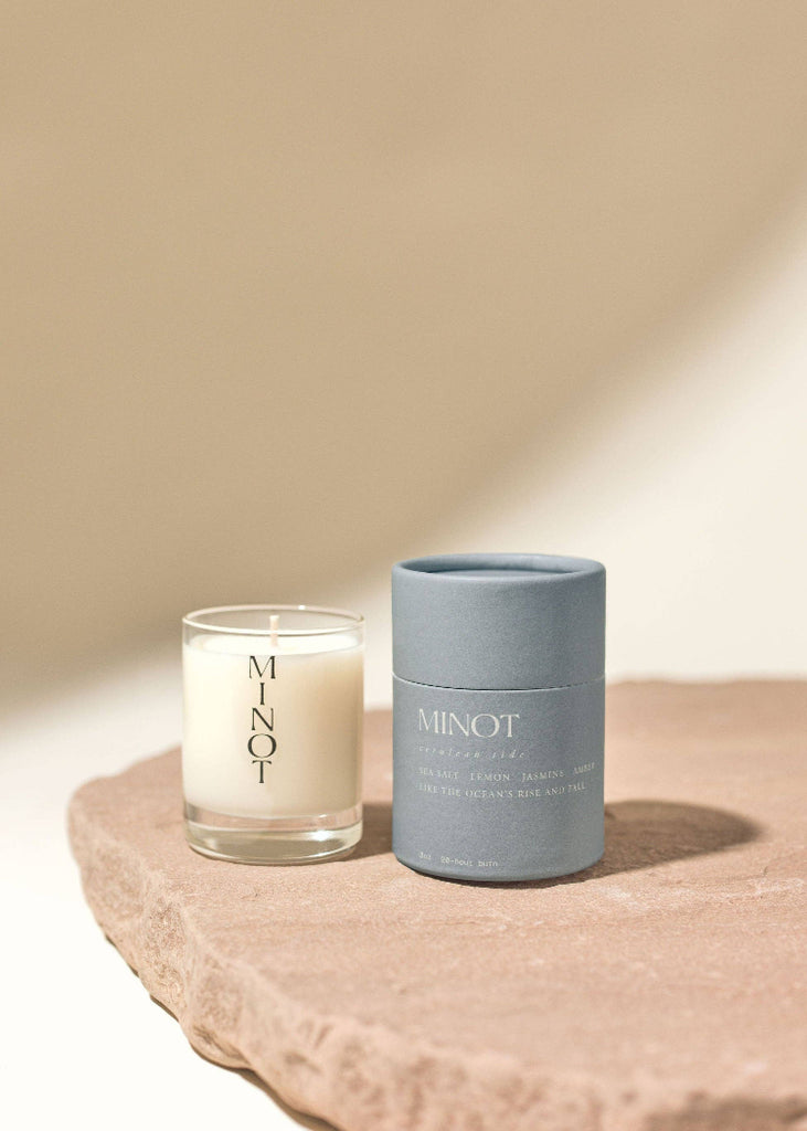 Minot | Cerulean Tide Mini Candle