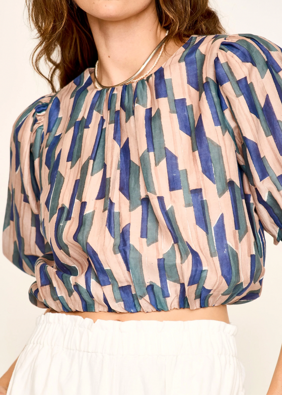 Mirth | Andaman Bubble Top | Cerulean Rainfall