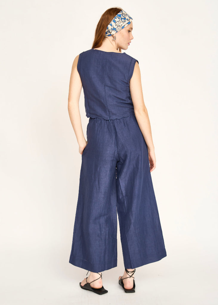 Mirth | Barcelona Sunrise Top in Blueberry