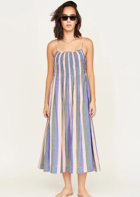 Mirth | Janeiro Dress | Carnival Stripe