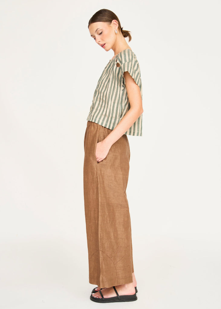 Mirth | Merida Cutout Top | Safari Stripe