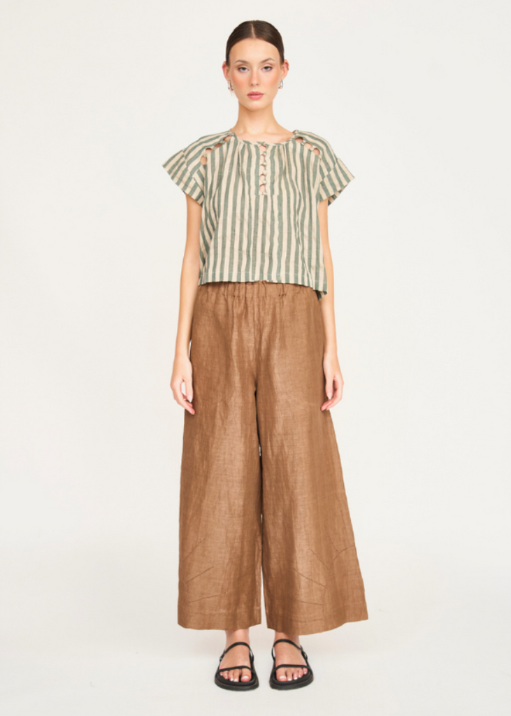 Mirth | Merida Cutout Top | Safari Stripe