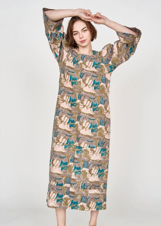 Mirth | Provence Dress | Moss Reef Print