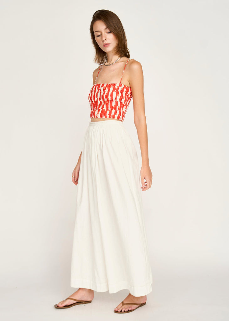 Mirth | Puglia Top in Cherry Hopscotch