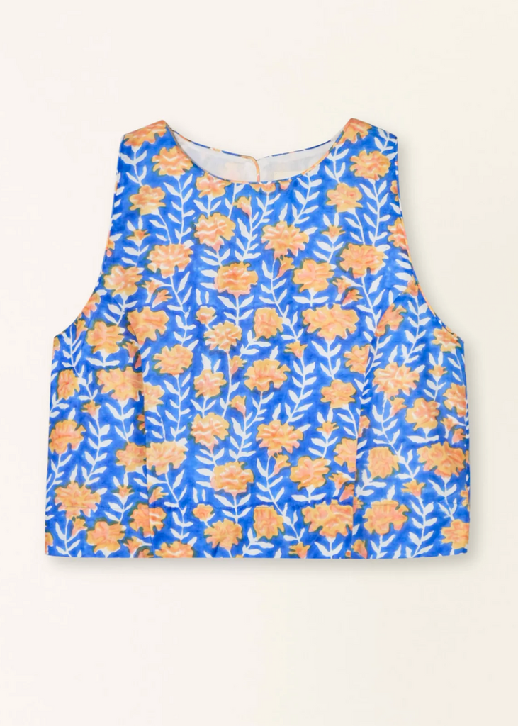 Mirth | Santanyi Tank | Tangerine Carnation