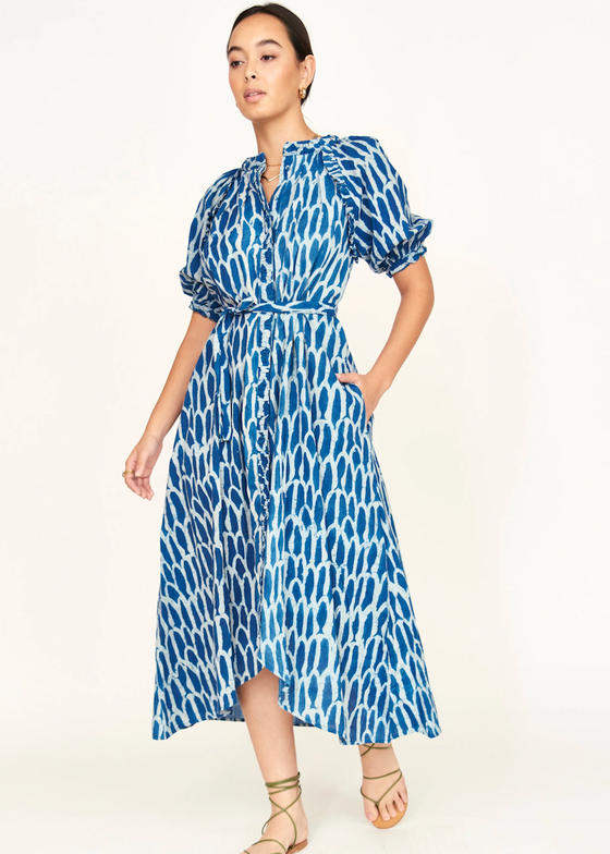 Mirth | Somerset Dress | Indigo Bluefish