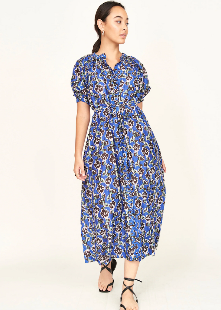 Mirth | Somerset Dress | Lapis Wildflower