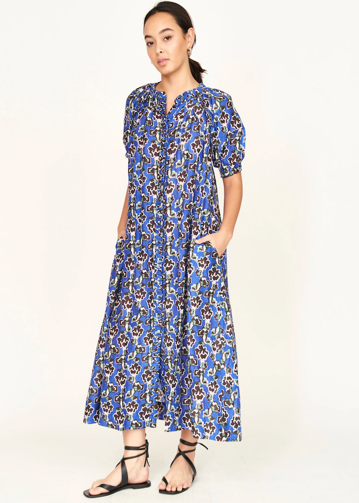 Mirth | Somerset Dress | Lapis Wildflower