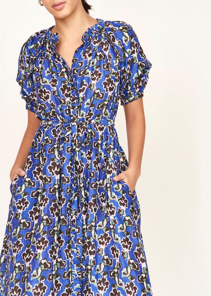 Mirth | Somerset Dress | Lapis Wildflower