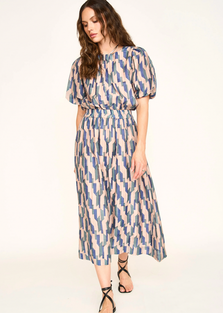 Mirth | Verona Skirt | Cerulean Rainfall