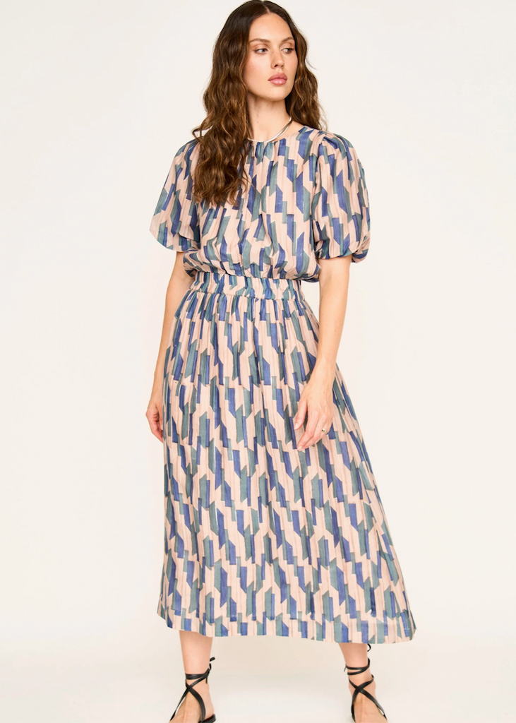Mirth | Verona Skirt | Cerulean Rainfall