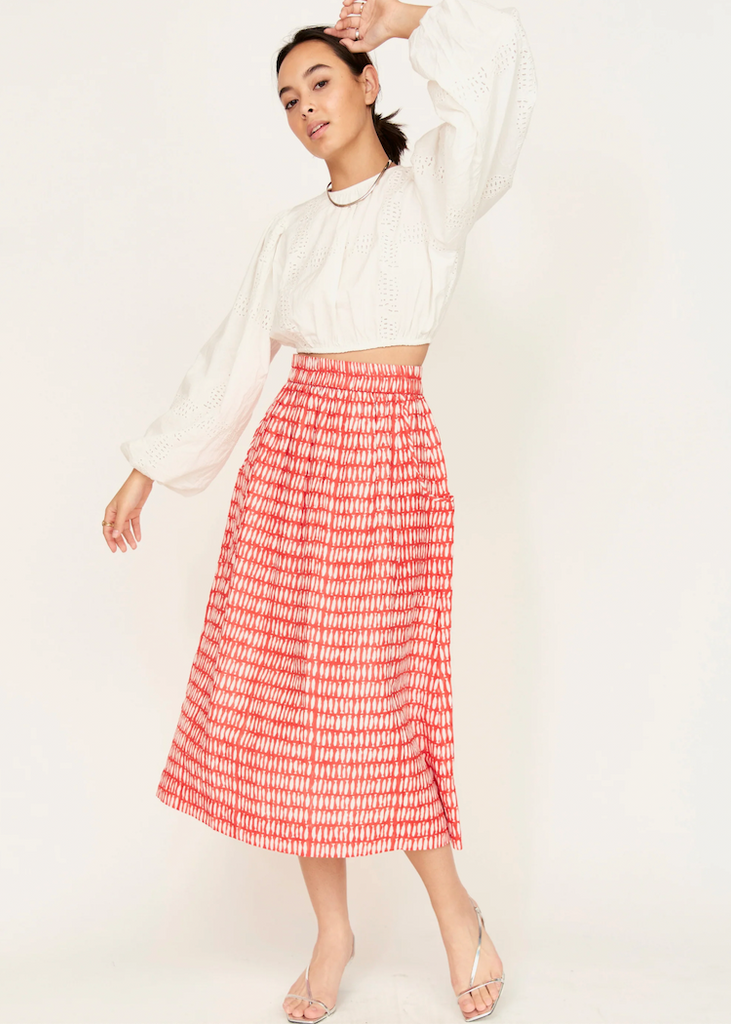 Mirth | Verona Skirt | Lobster Minnow