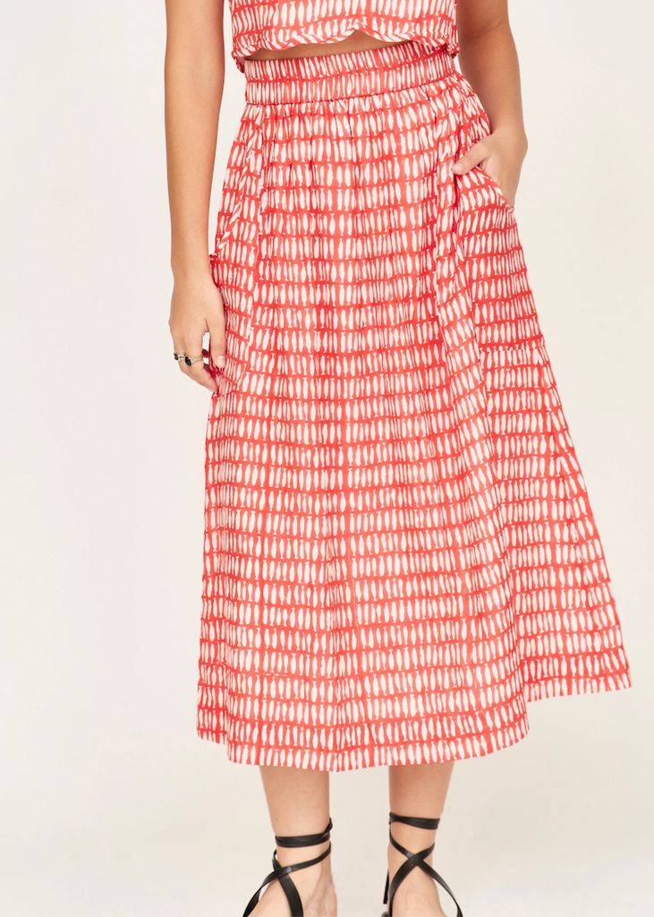 Mirth | Verona Skirt | Lobster Minnow