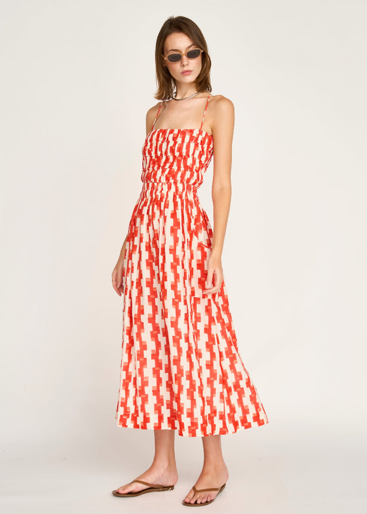 Mirth | Verona Skirt in Cherry Hopscotch