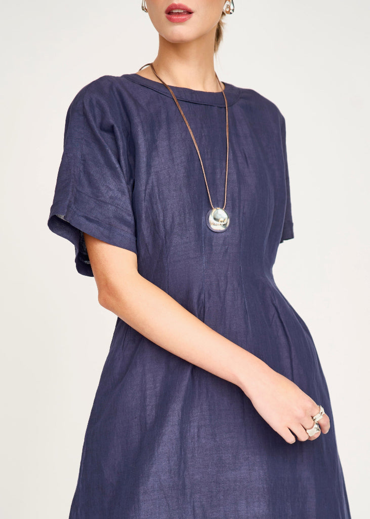 Mirth | Wailea Dress in Blueberry
