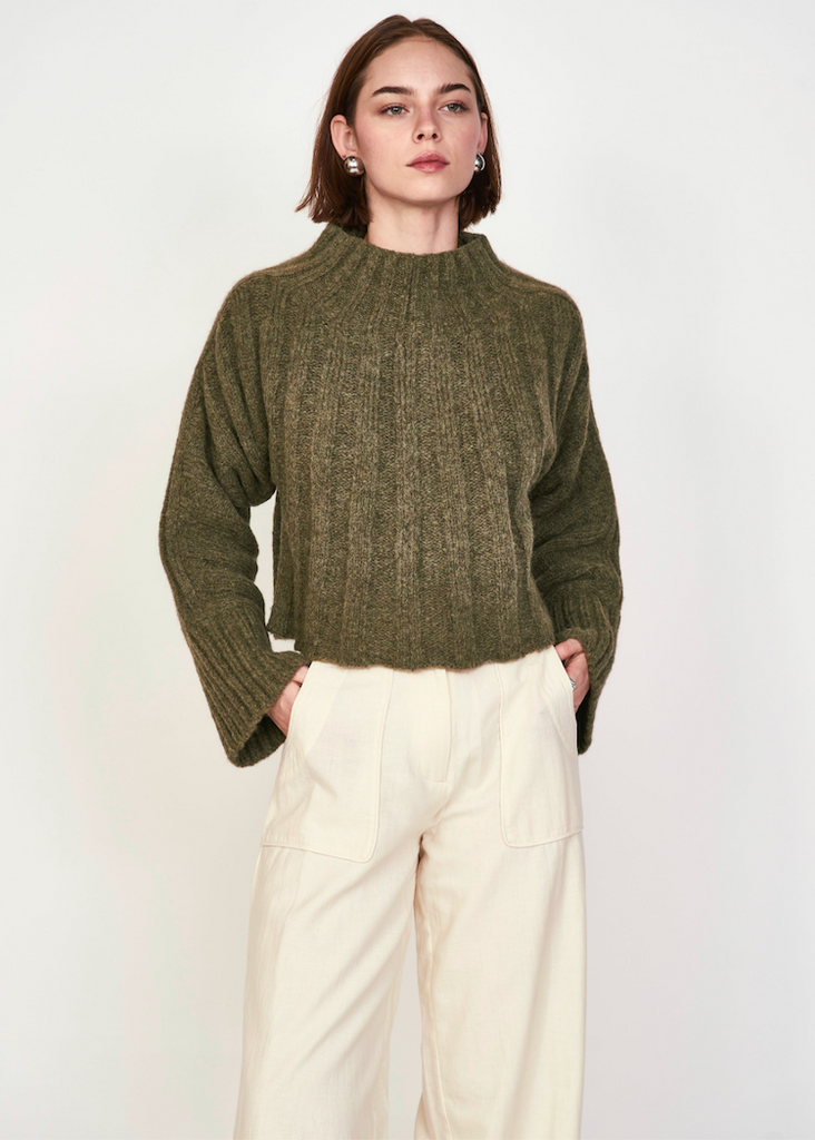 Mirth | Winslow Sweater | Olive