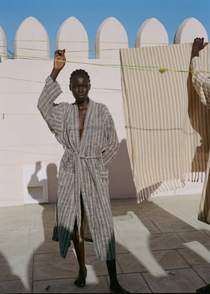 Mizar + Alcor | Basil Robe